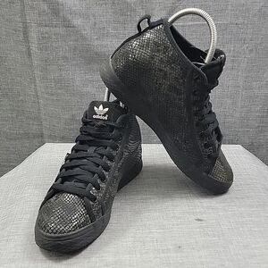 Adidas 2014 Honey Up Hidden Wedge Sneakers Snake Print Black Women's SZ 8.5
